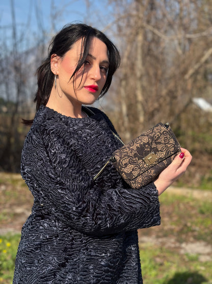 Borsa Jimmy Choo in pizzo