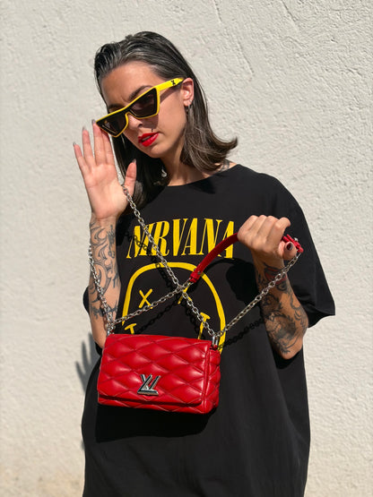 GO-14 Louis Vuitton PM rossa