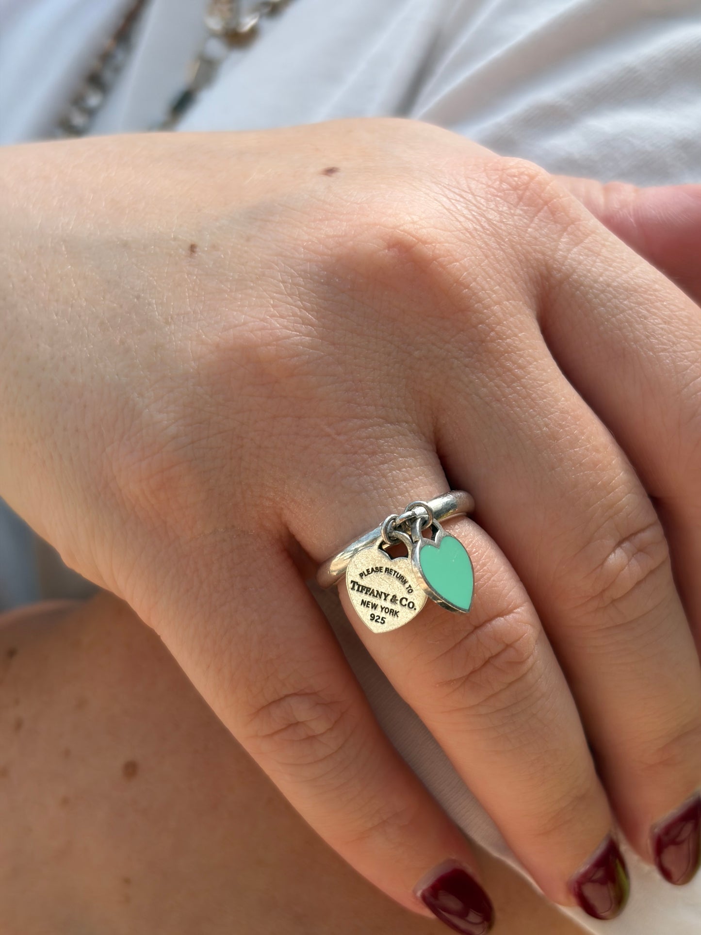 Anello Double Heart Tag Tiffany&Co.