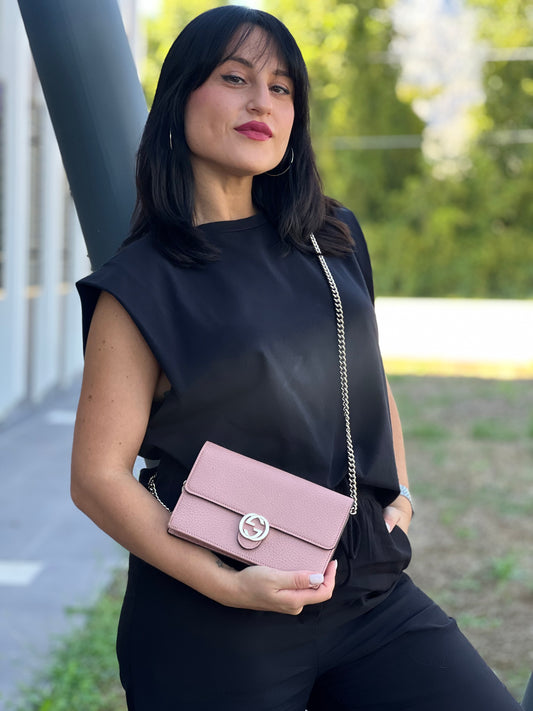 Tracolla Gucci Interlocking