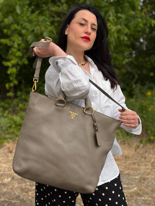Tote Prada Grigia