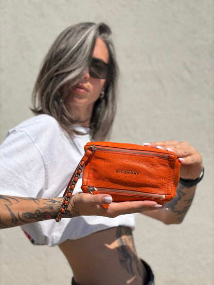 Pochette Pandora Givenchy arancione