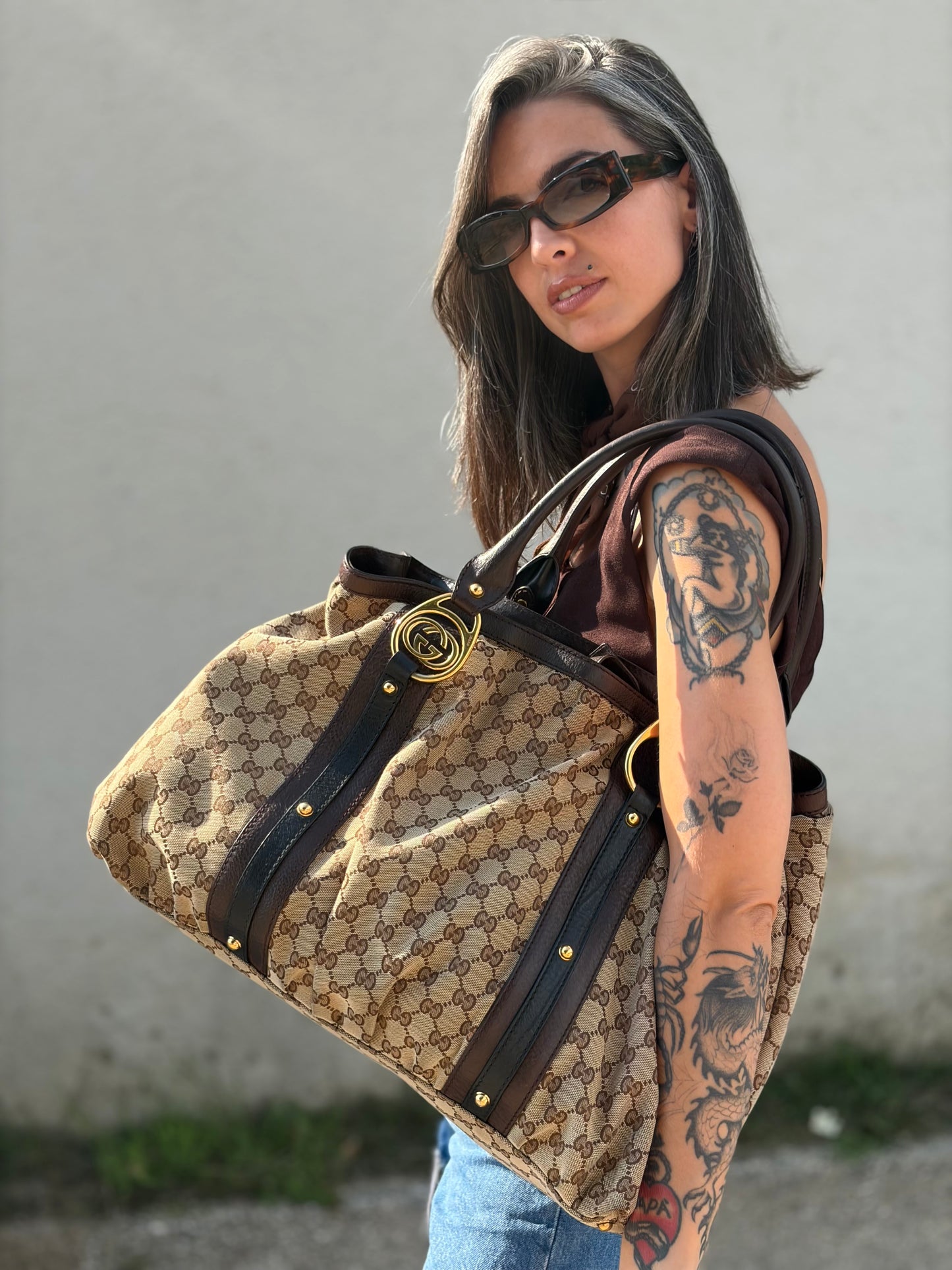 Shopper Gucci GG Interlocking