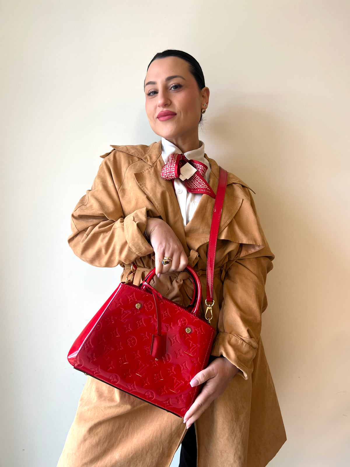 Borsa Montaigne BB Vernis Louis Vuitton