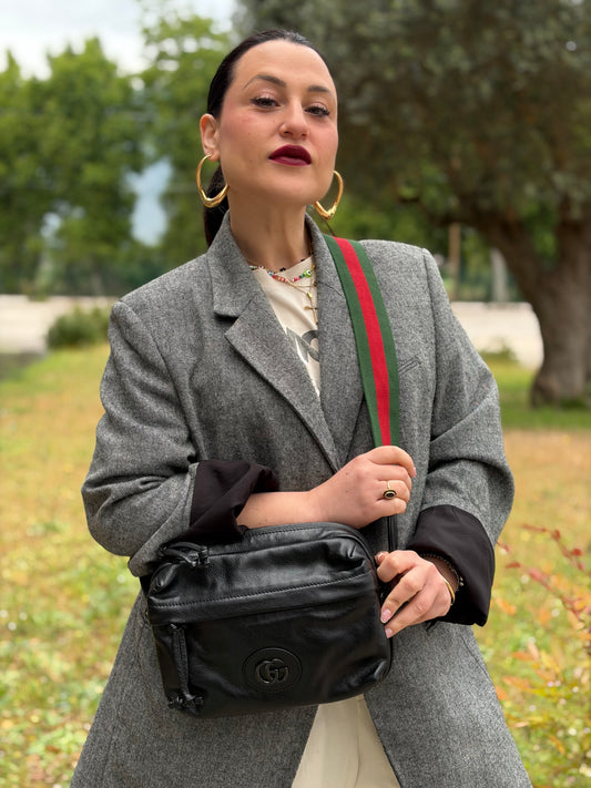 Tracolla Gucci nera Web
