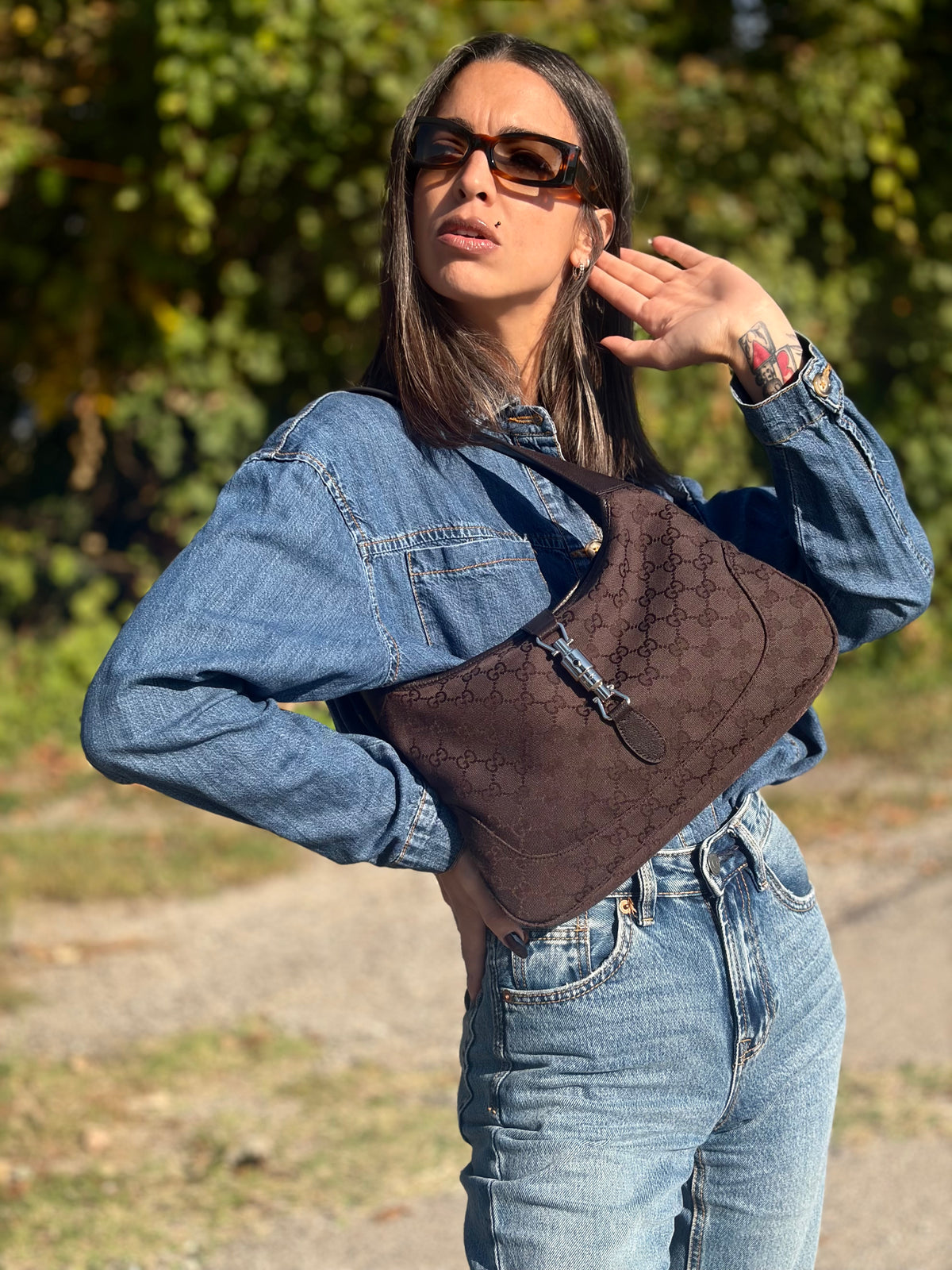 Borsa Gucci Jackie 1961 misura media