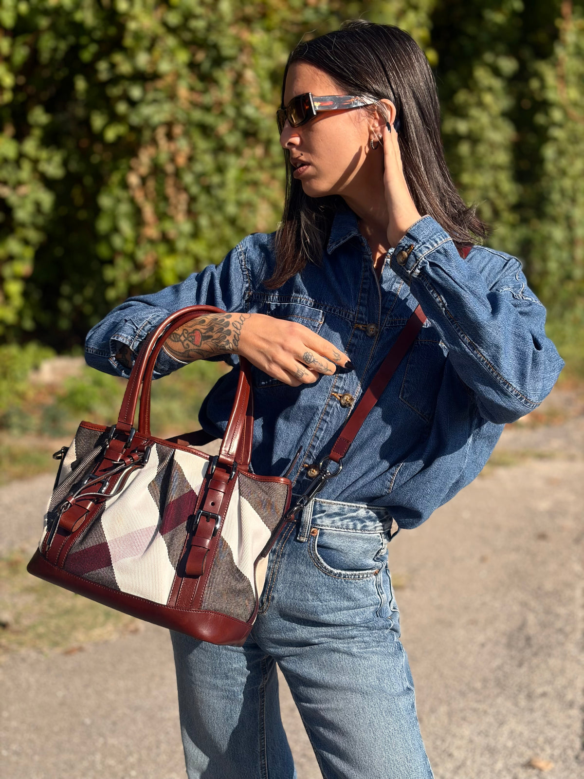 Shopping Mega Check Burberry