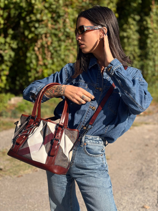 Shopping Mega Check Burberry