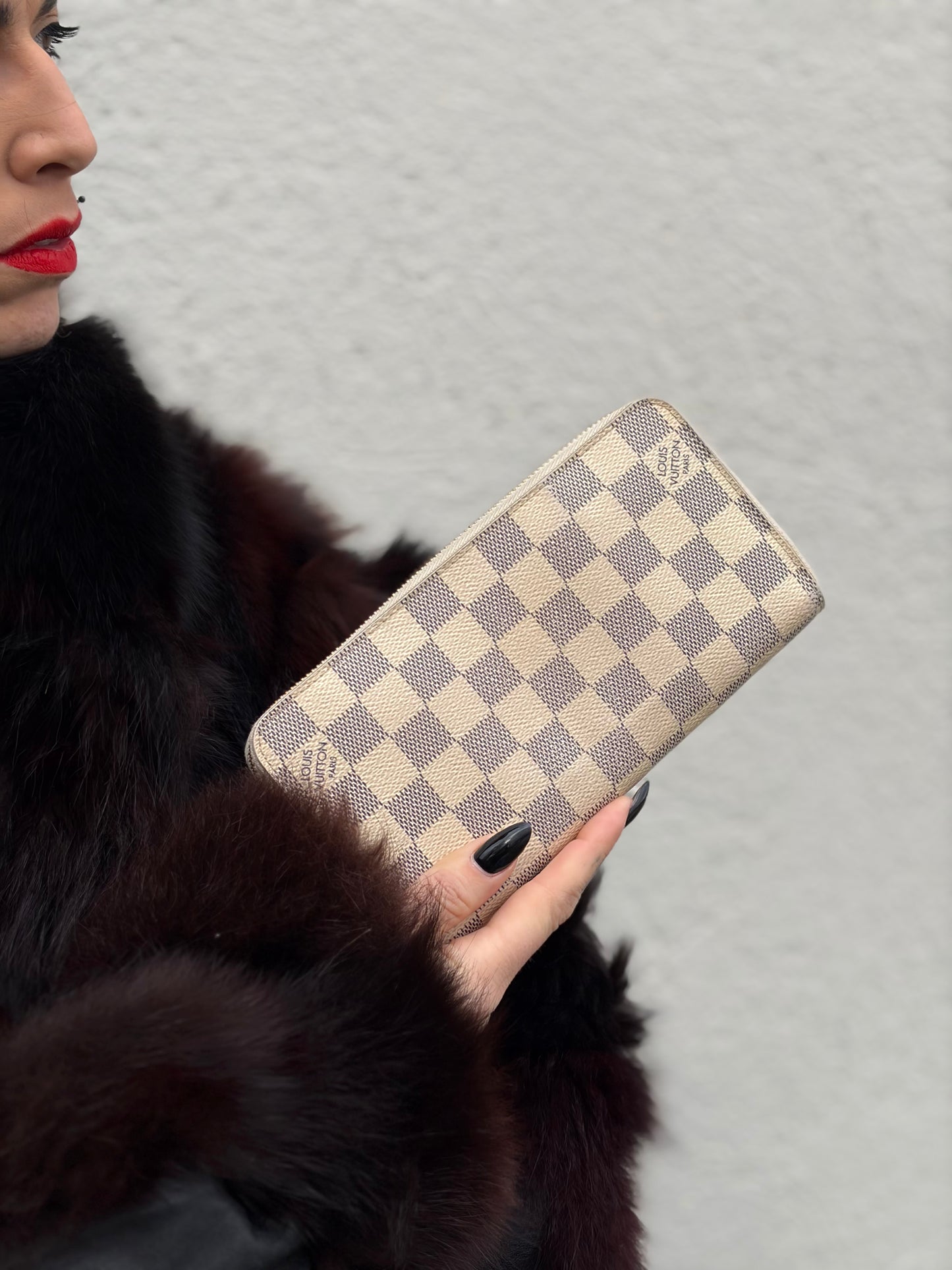 Portafoglio Louis Vuitton Damier Azur