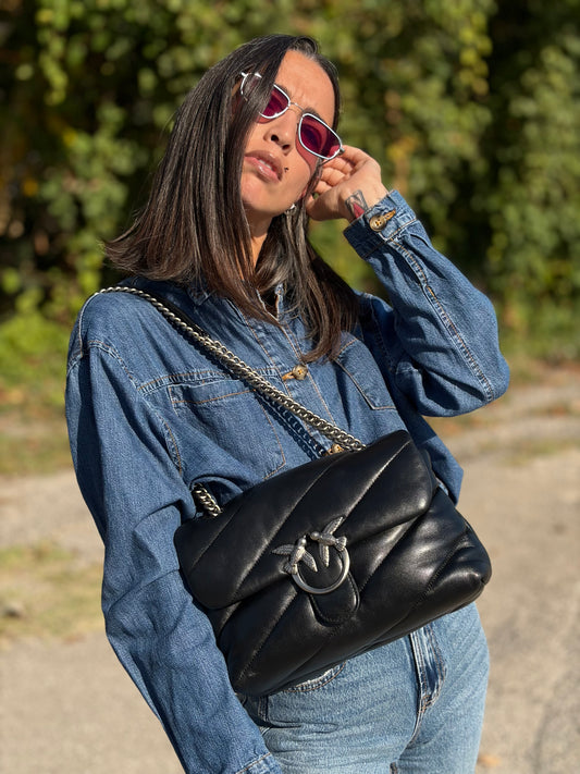 Borsa Love Puff media Pinko