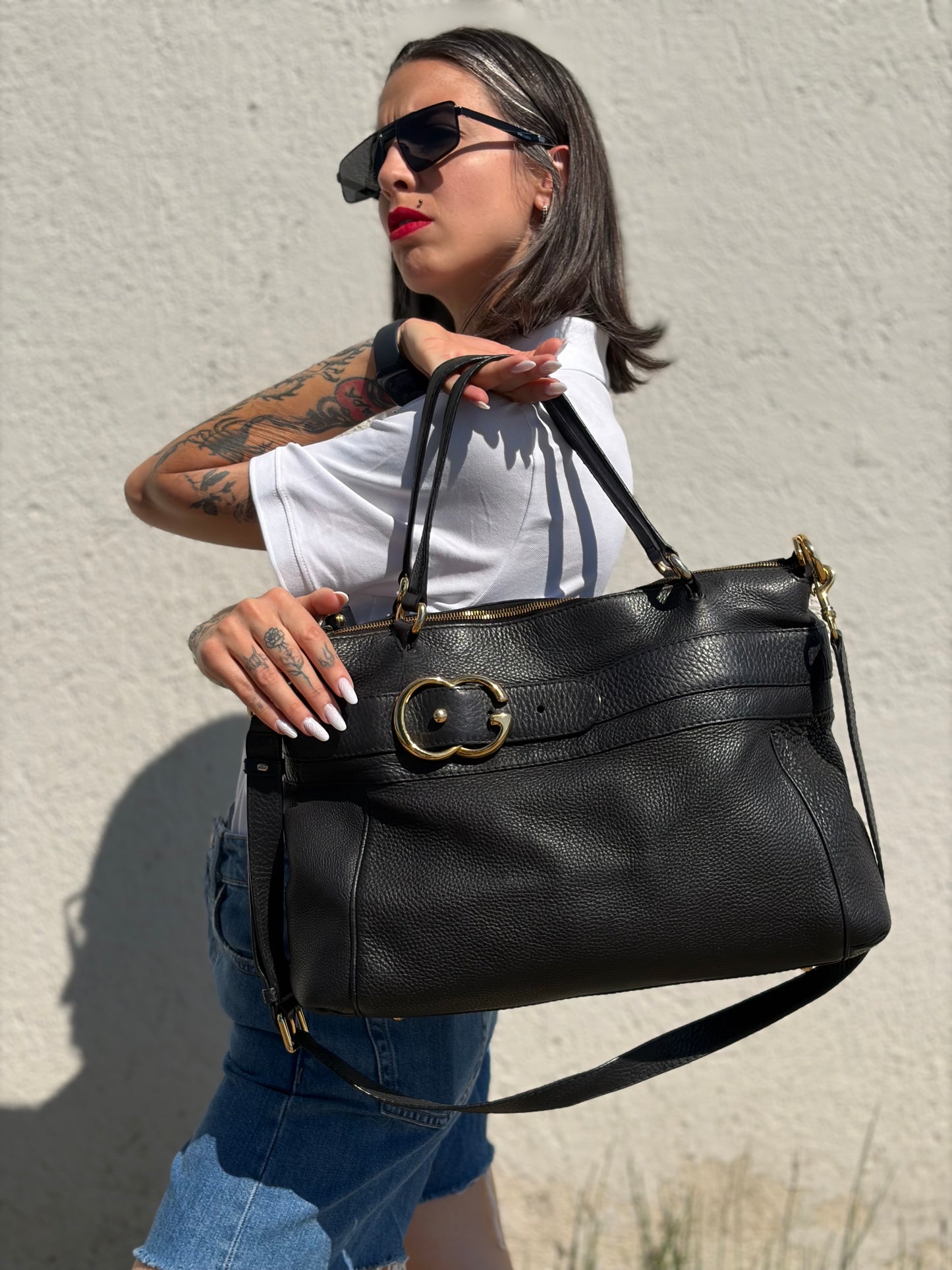 Tote Gucci GG Ride nera