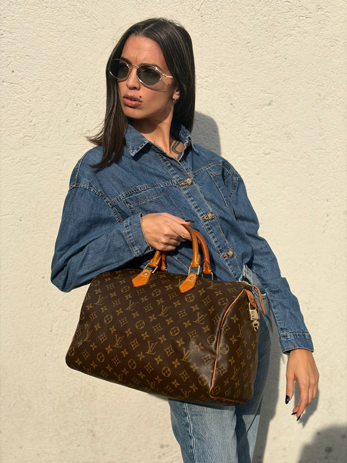 Speedy 35 monogram Louis Vuitton
