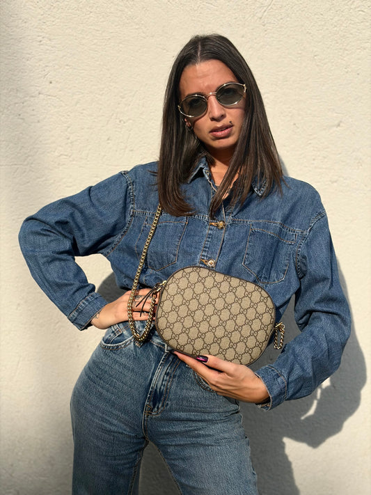 Borsa Gucci GG Supreme Crossbody