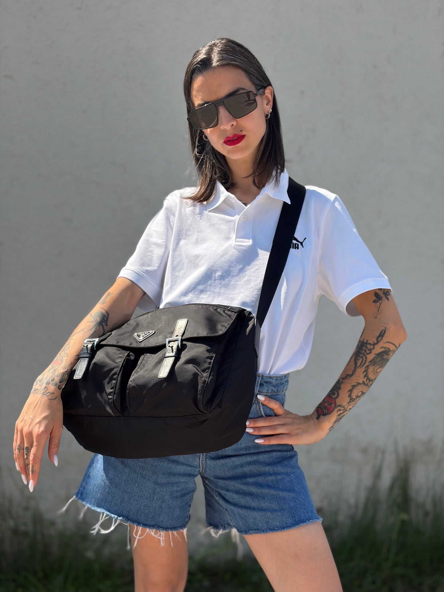 Cartella Prada nylon