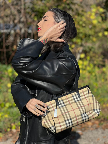 Shopper Burberry tartan