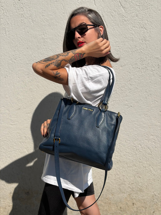 Tote Miu Miu bluette