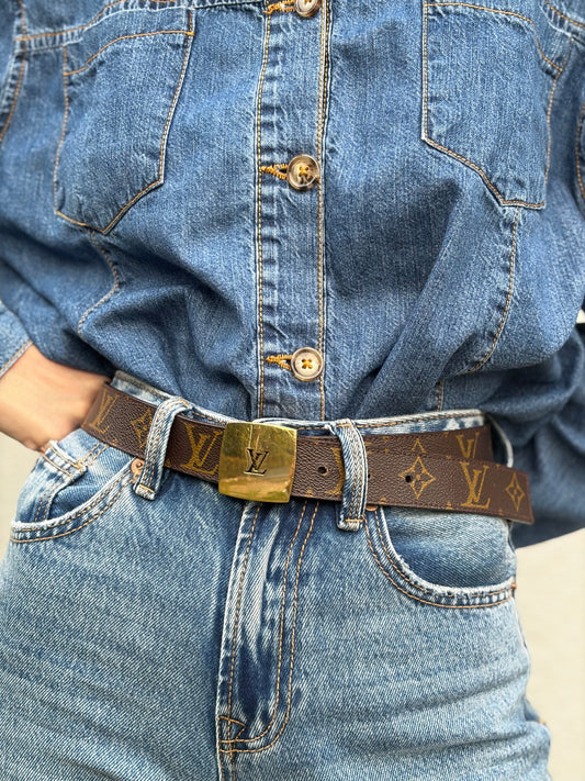 Cintura Louis Vuitton tg. 42 monogram