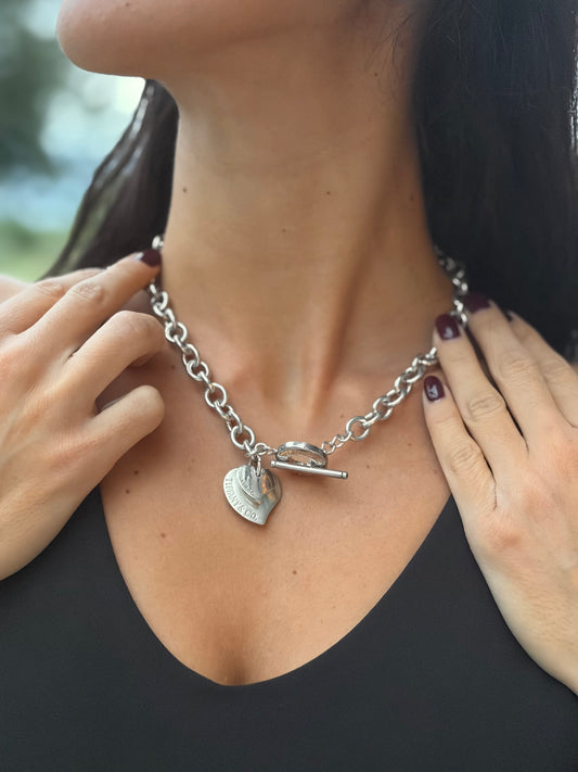 Collana Tiffany&Co. Return To Tiffany Heart Tag
