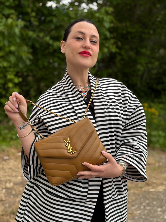 Borsa Loulou Small Saint Laurent
