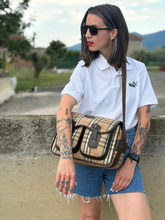 Cartella Burberrys tartan