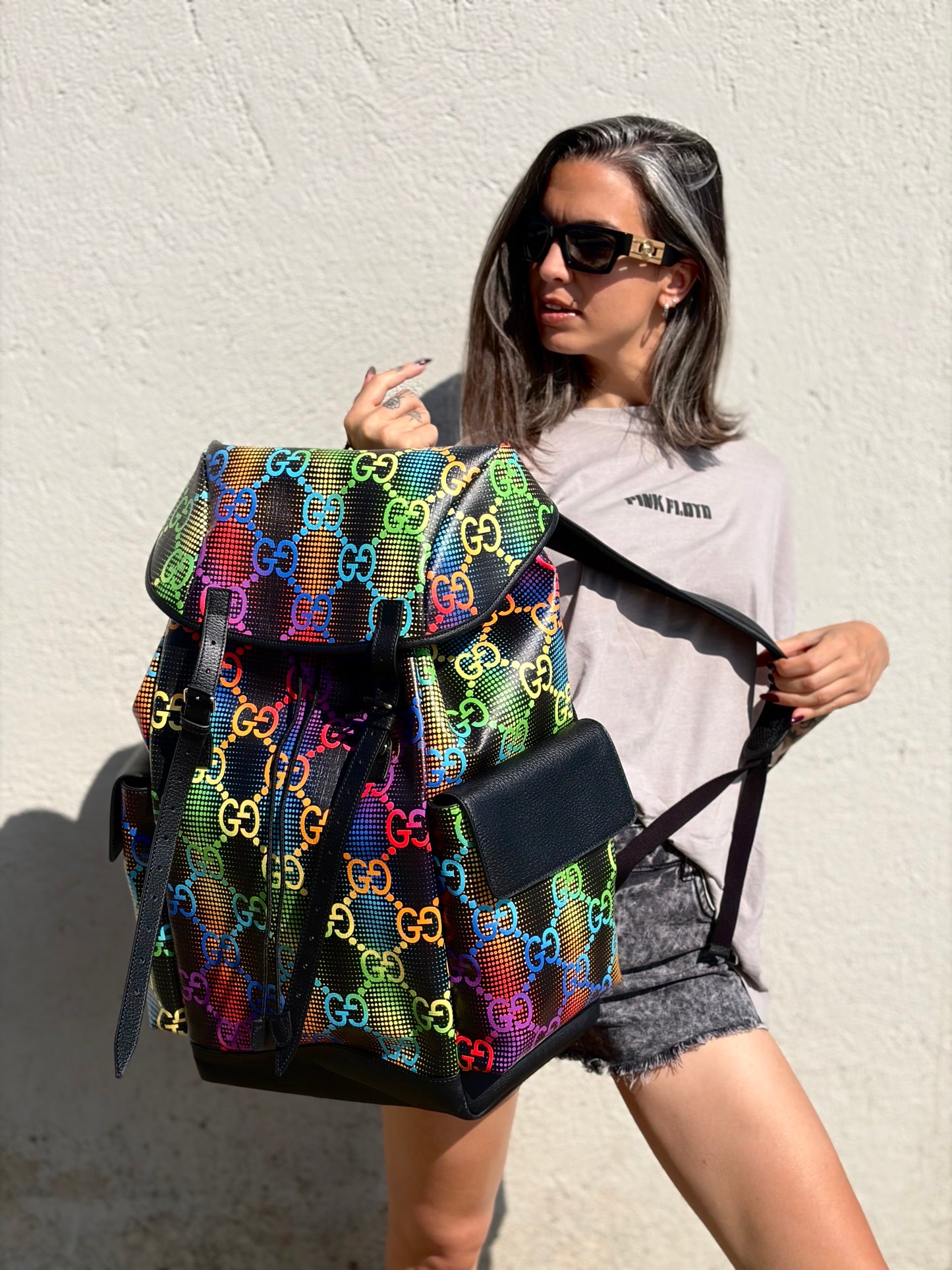 Zaino Gucci GG Psychedelic multicolore