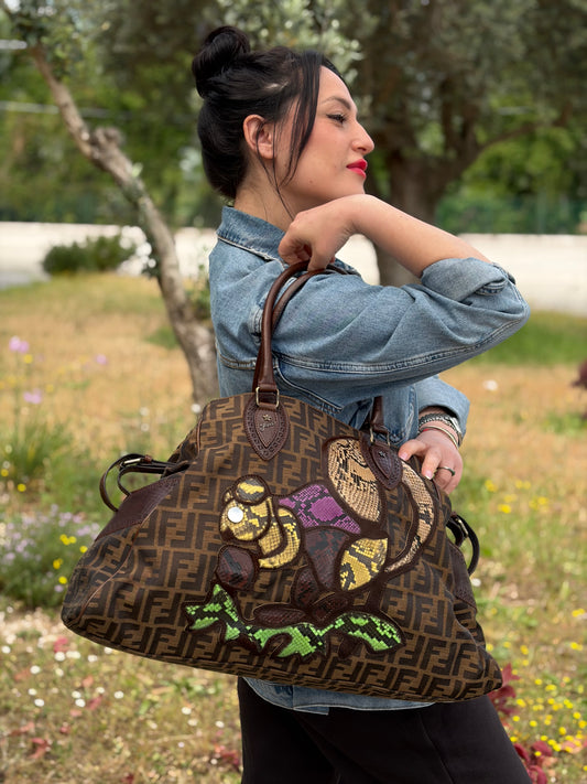 Borsa Fendi Squirrel De Jour