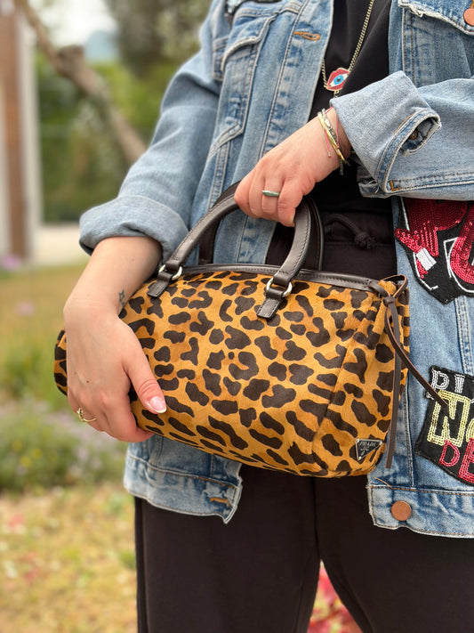 Borsa Prada animalier