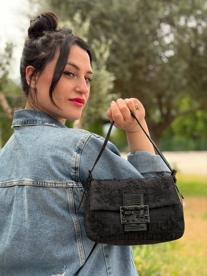 Mama Baguette Fendi paillettes