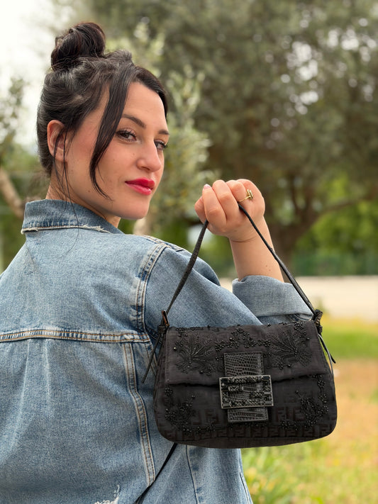 Mama Baguette Fendi paillettes