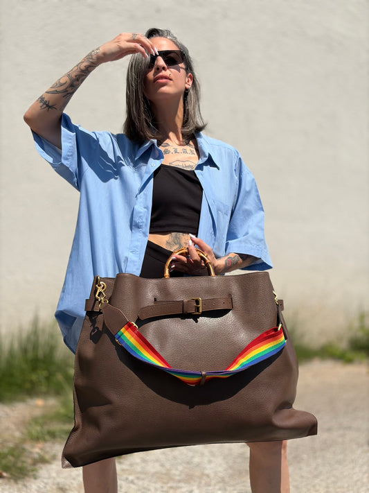 Maxi Tote Gucci Bamboo