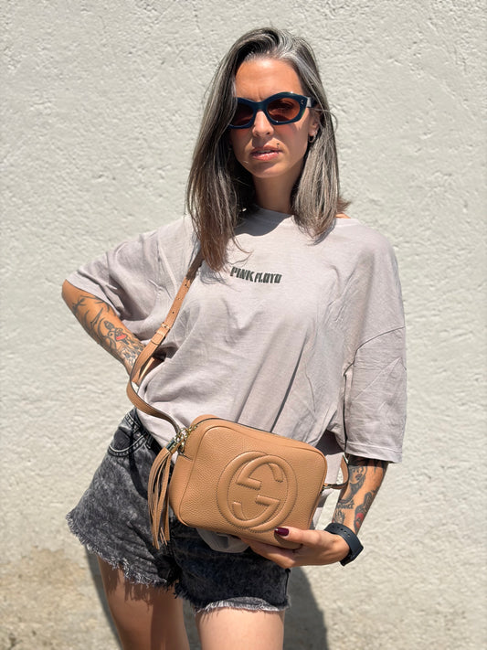 Tracolla Gucci Soho sabbia