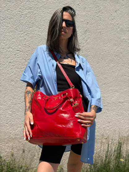 Tote prada rossa