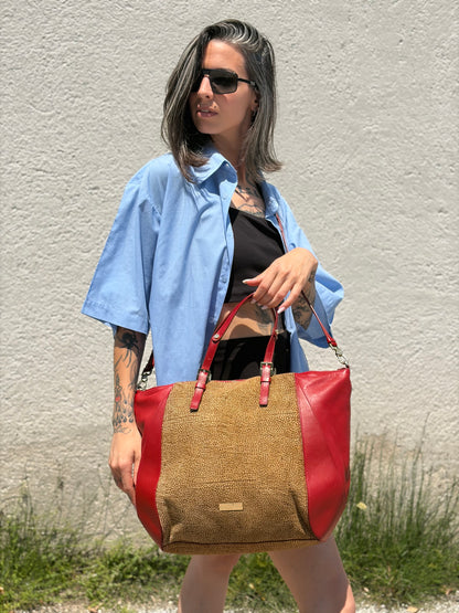 Borsa Borbonese rossa