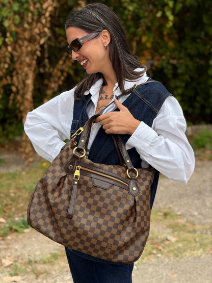 Borsa Evora Damier Ébène