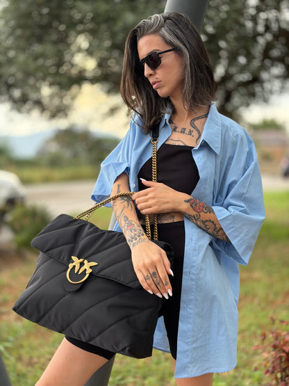 Borsa Pinko Maxi Love Puff