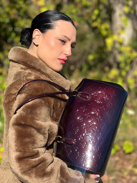 Louis Vuitton Sherwood GM vernis