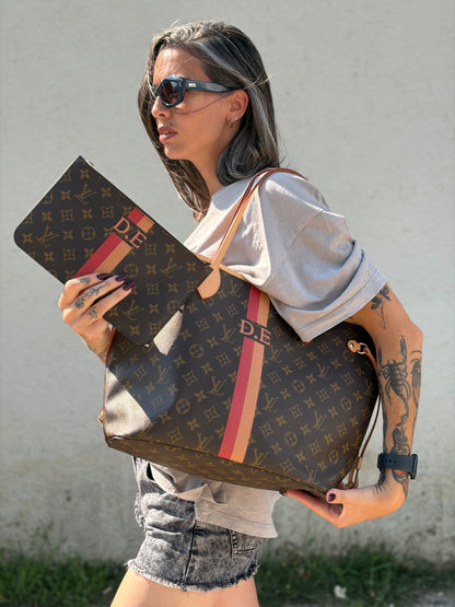 Neverfull MM Louis Vuitton personalizzata