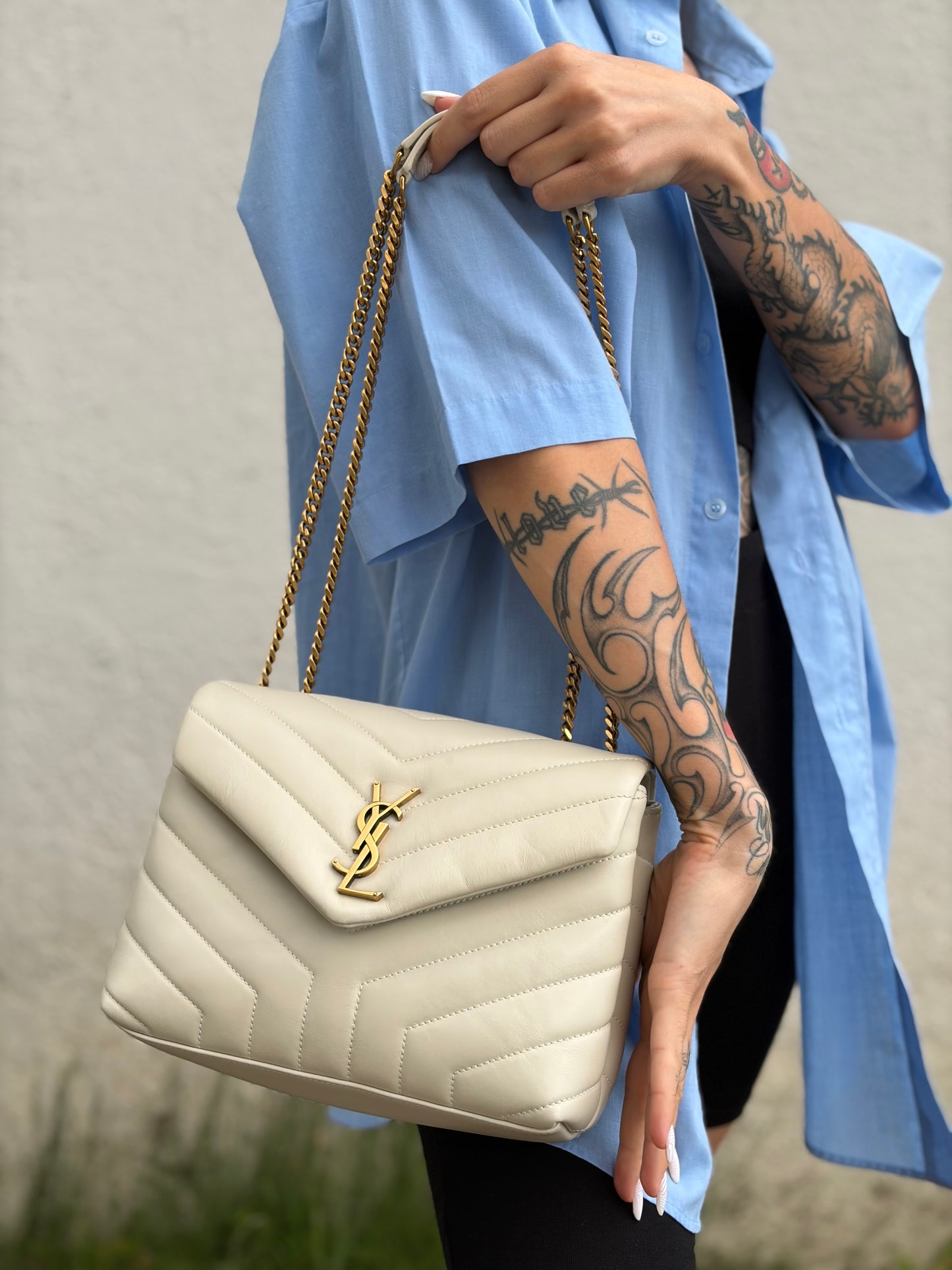 Borsa Loulou small Saint Laurent