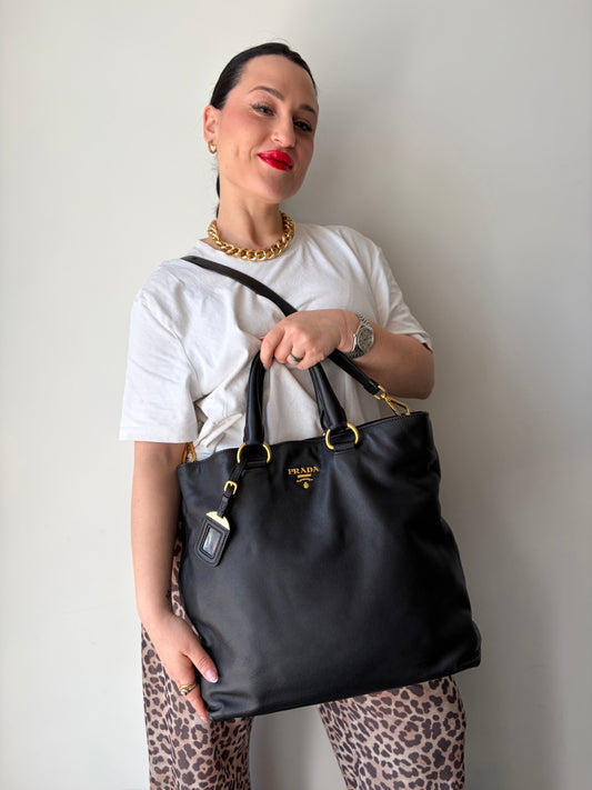 Tote Prada nera