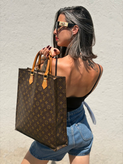Sac Plat Louis Vuitton monogram