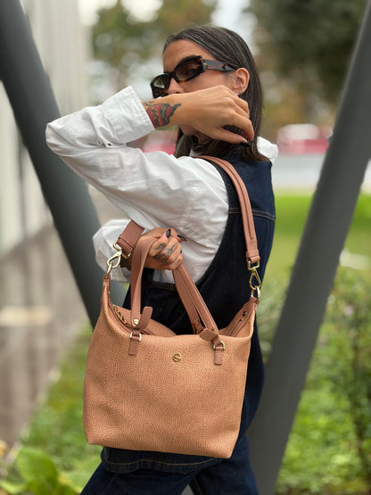 Tote Borbonese rosa