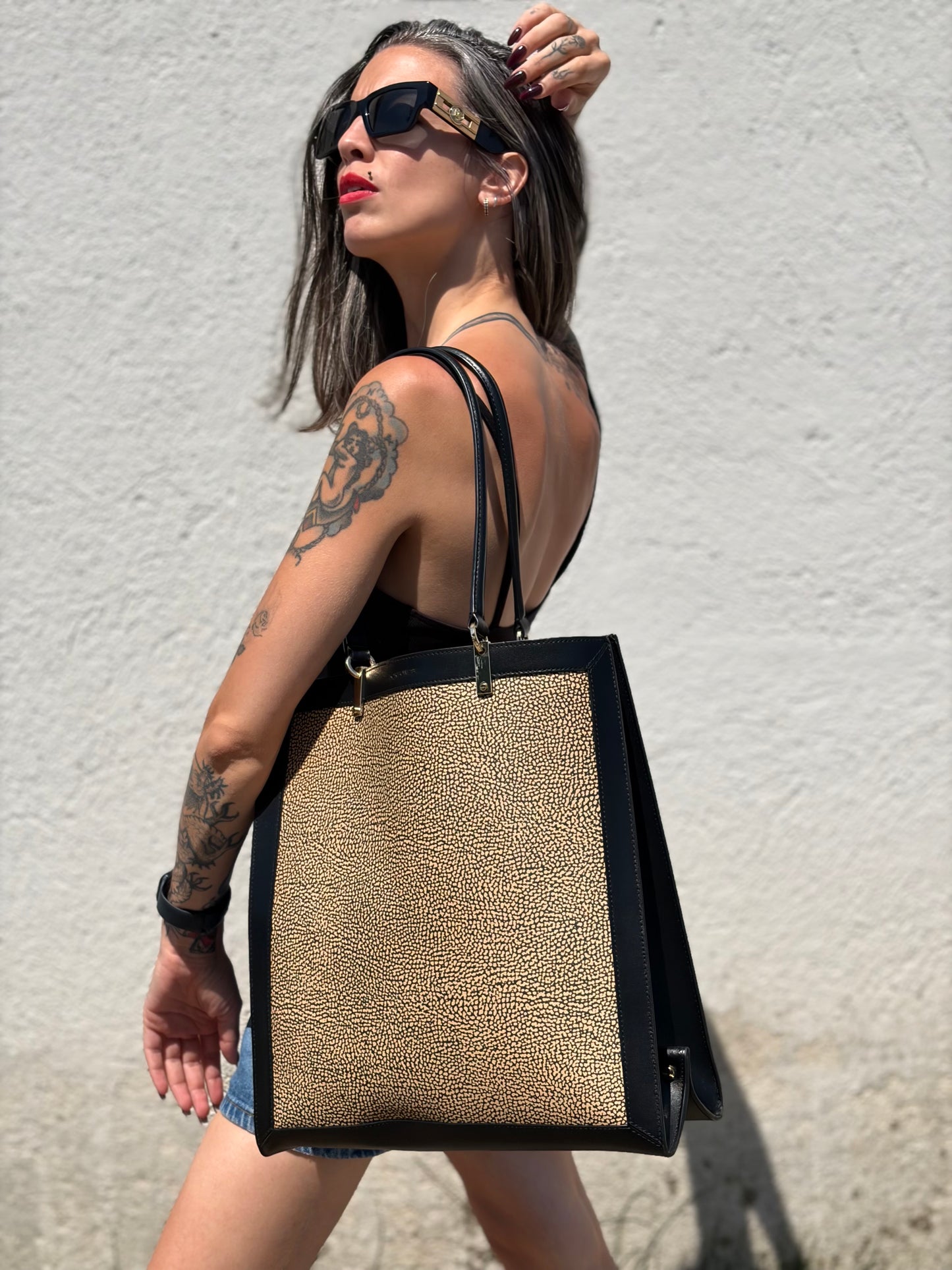 Tote Borbonese verticale
