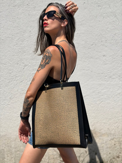 Tote Borbonese verticale