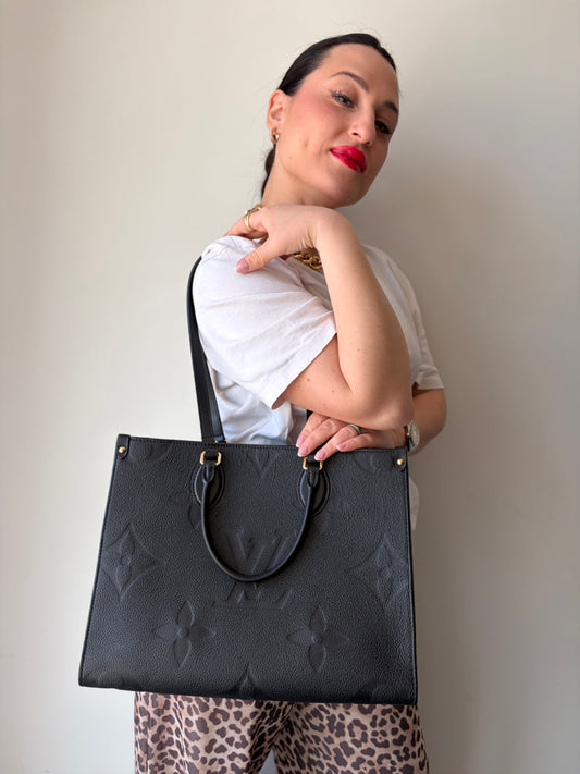 Borsa Tote OnTheGo MM Louis Vuitton