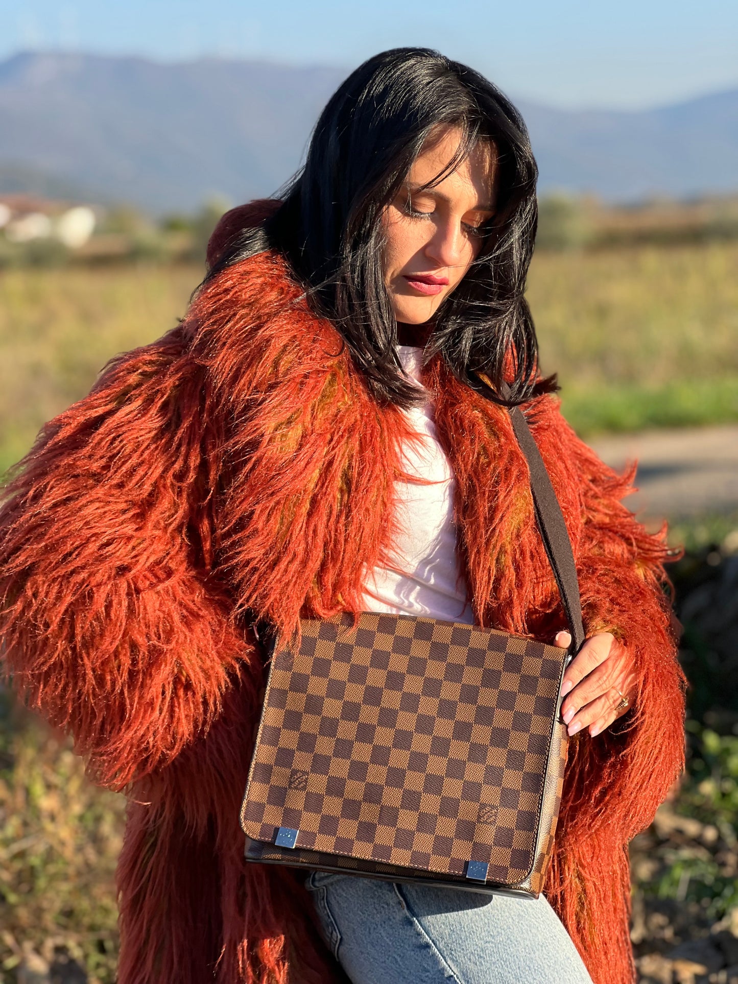 Messenger District PM Damier Ébène