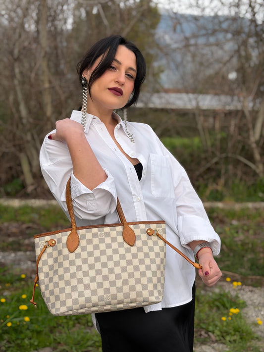 Neverfull PM Damier Azur Louis Vuitton