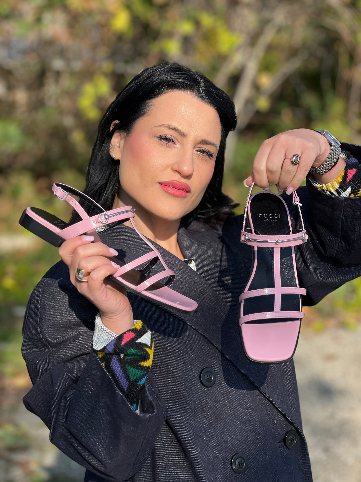 Sandali Gucci Divine Horsebit n. 38