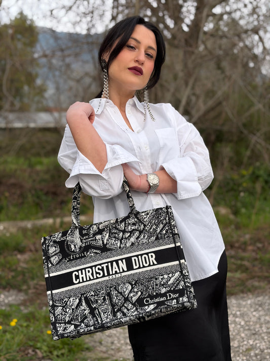 Borsa media Dior Book Tote