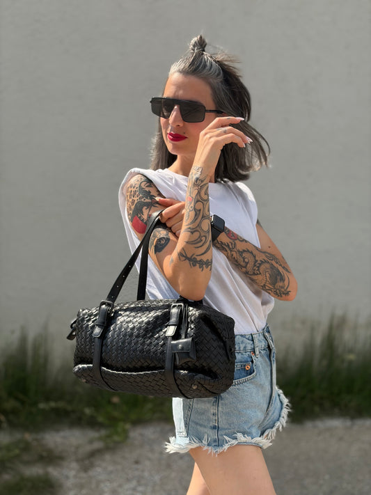 Borsa Montaigne Bottega Veneta nera