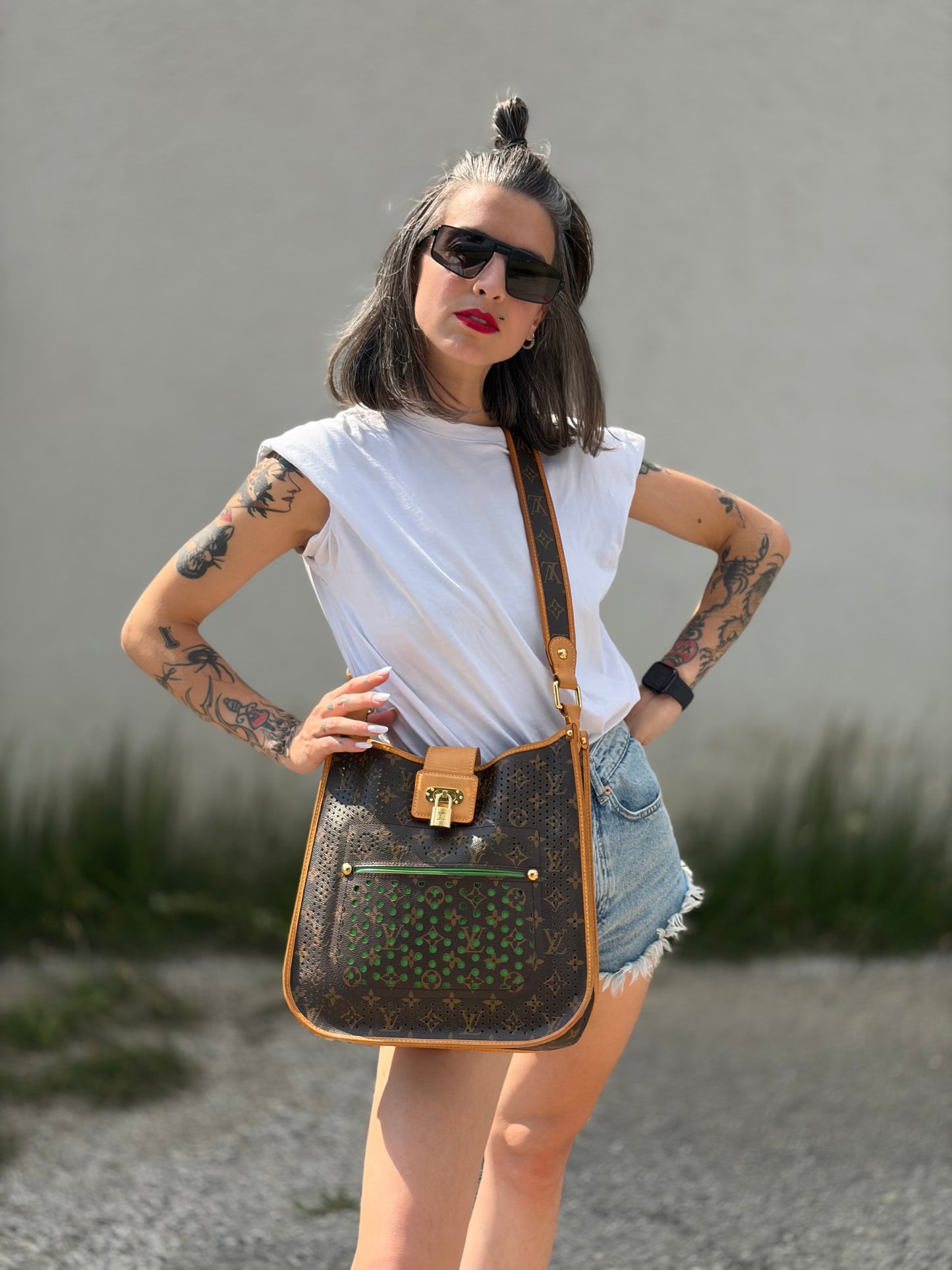 Borsa Musette Perforated Louis Vuitton limited edition